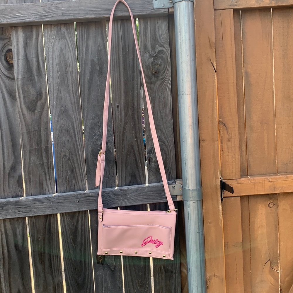 Pink juicy couture cross body NEED GONE ASAP